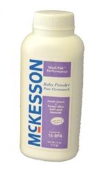 McKesson Baby Aloe and Vitamin E Fresh Scent Cornstarch Powder, 8
